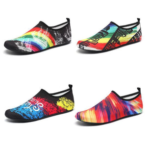 rainbow water shoes