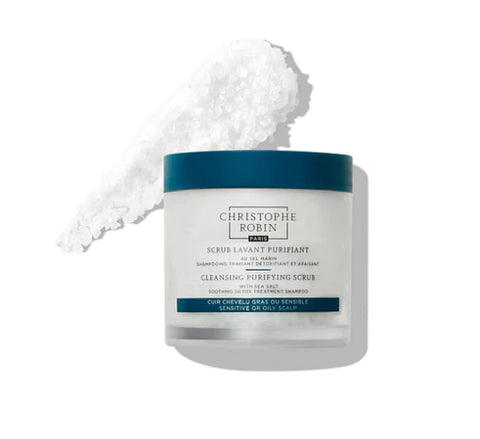 Cleansing scrub with sea salt by Christophe Robin