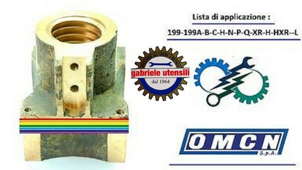 Omcn 199 A B C H N P Q Xr H L Chiocciola Portante Bronzina Per Ponte S Gabriele Utensili