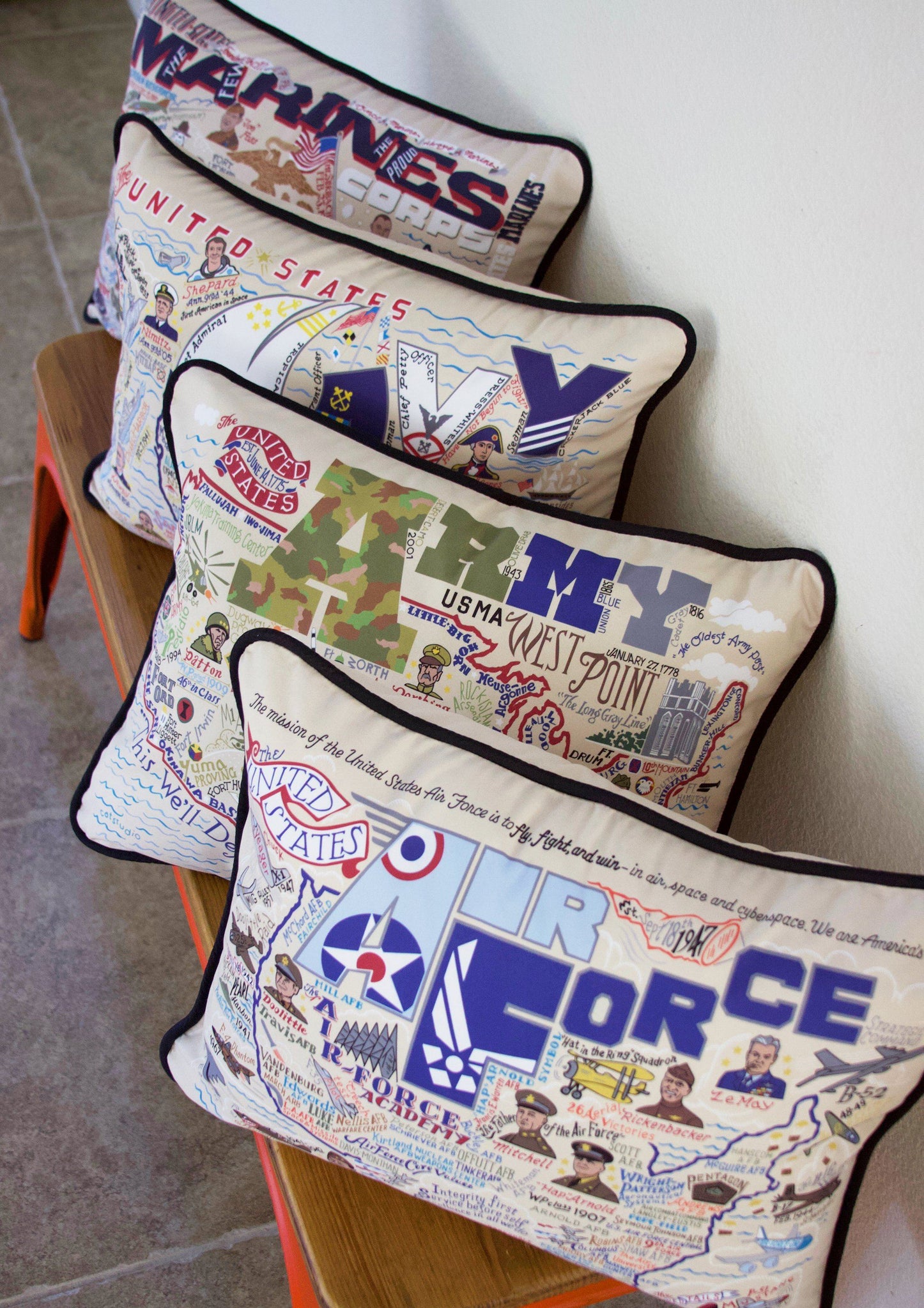  Air  Force Printed  Pillow Military Collection by 