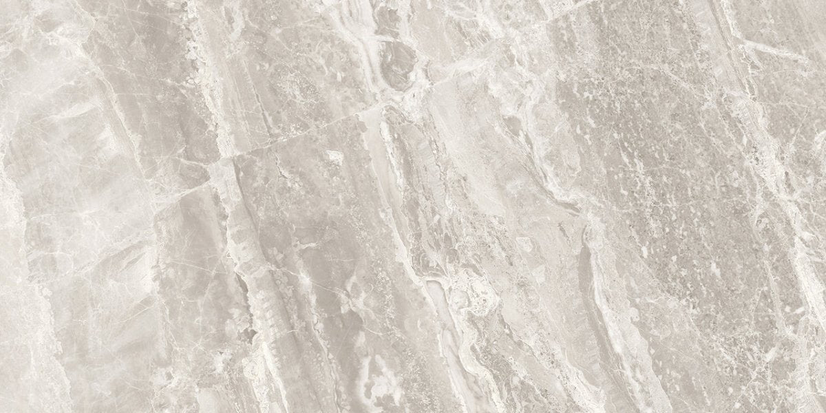 12 X 24 In Mayfair Stella Argento Polished Rectified Glazed Porcelain