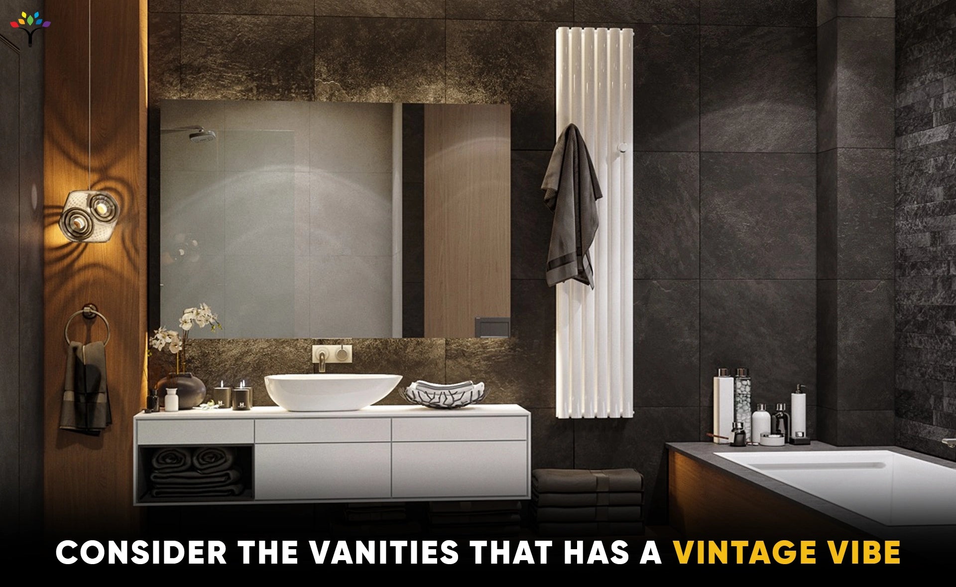 Consider The Vanities That Has A Vintage Vibe