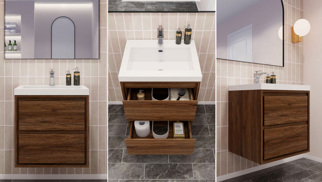 Floating Vanity with Sink top