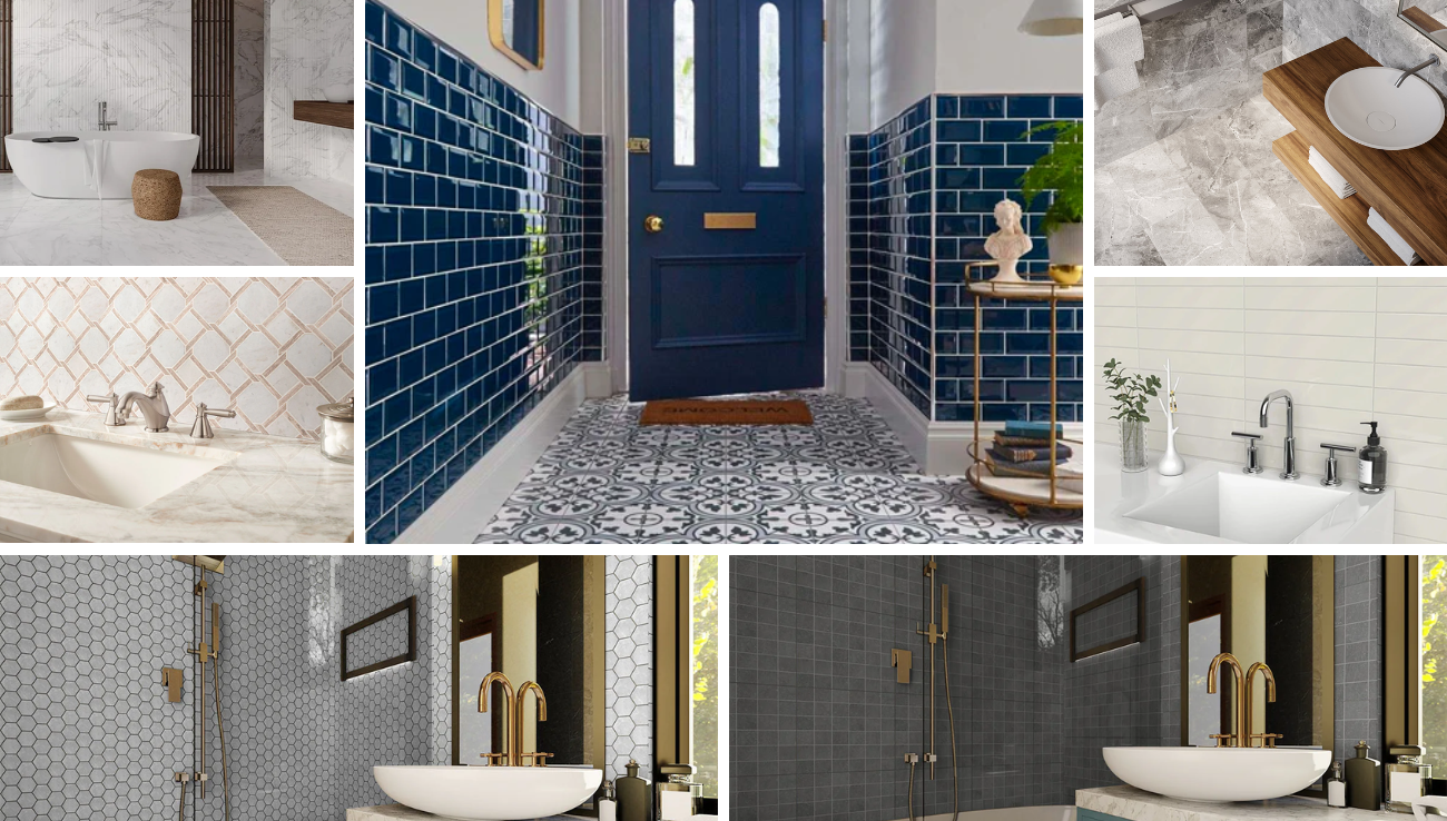 Different Kinds of Bathroom Tiles