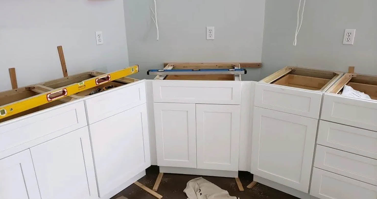 Install the Cabinets