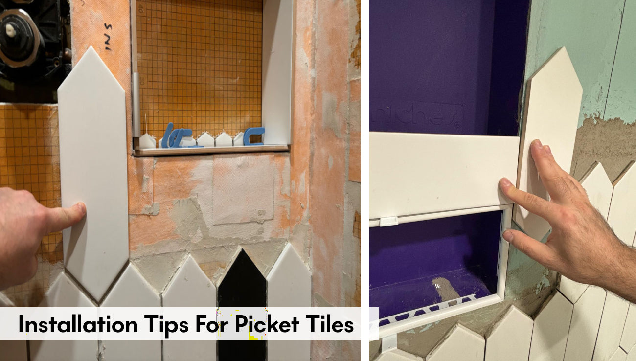 Installation Tips for Picket Tiles