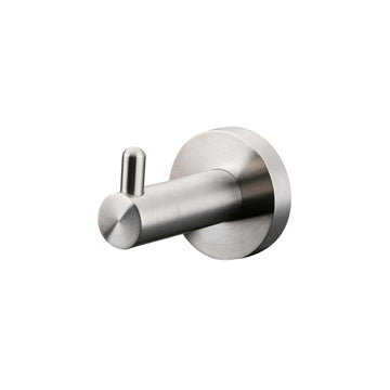 Caster 2 Series Brushed Nickel Bathroom Robe Hook