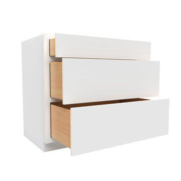 24 Boost 3 Drawer Base Cabinet White - Room & Joy