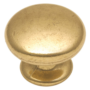 Backplate Knob 3 Inch X 1-1/8 Inch Oval - Hickory Hardware - Manor Hou