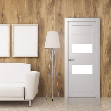 Prefinished Arvika Polar White Modern Interior Single Door