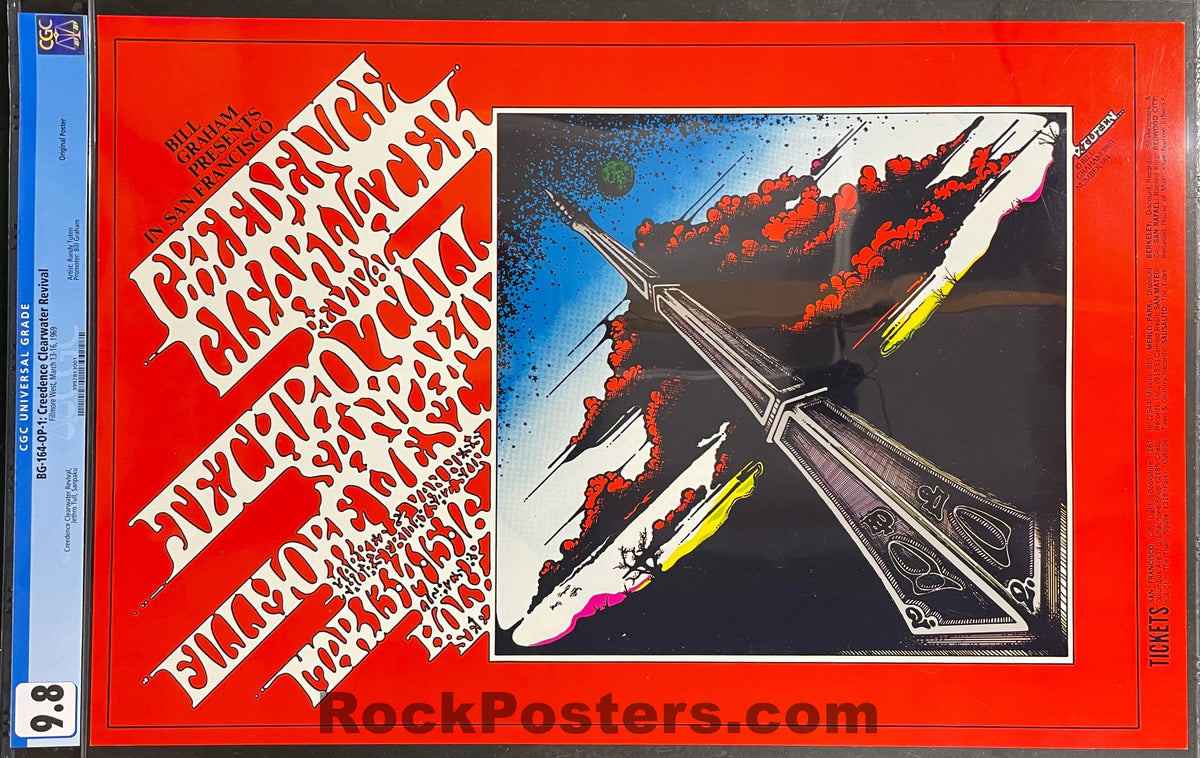 AUCTION - BG-164 - Creedence Clearwater - Jethro Tull - 1969 Poster ...