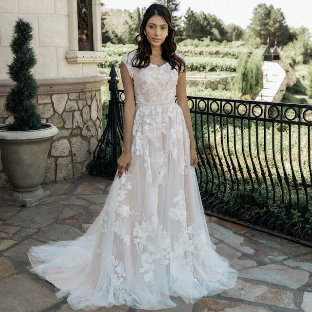 Modest Wedding Dresses You Will Find at A Closet Full of Dresses