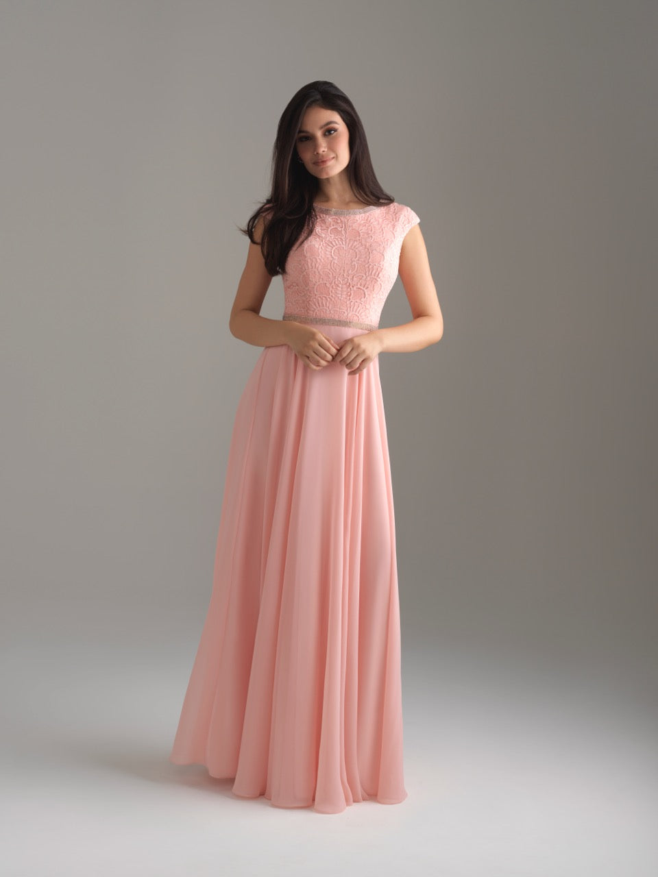 Allure 18802 Modest Prom Dress A Closet Full of Dresses