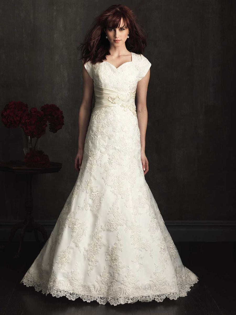 Allure M504 Modest Wedding Dress