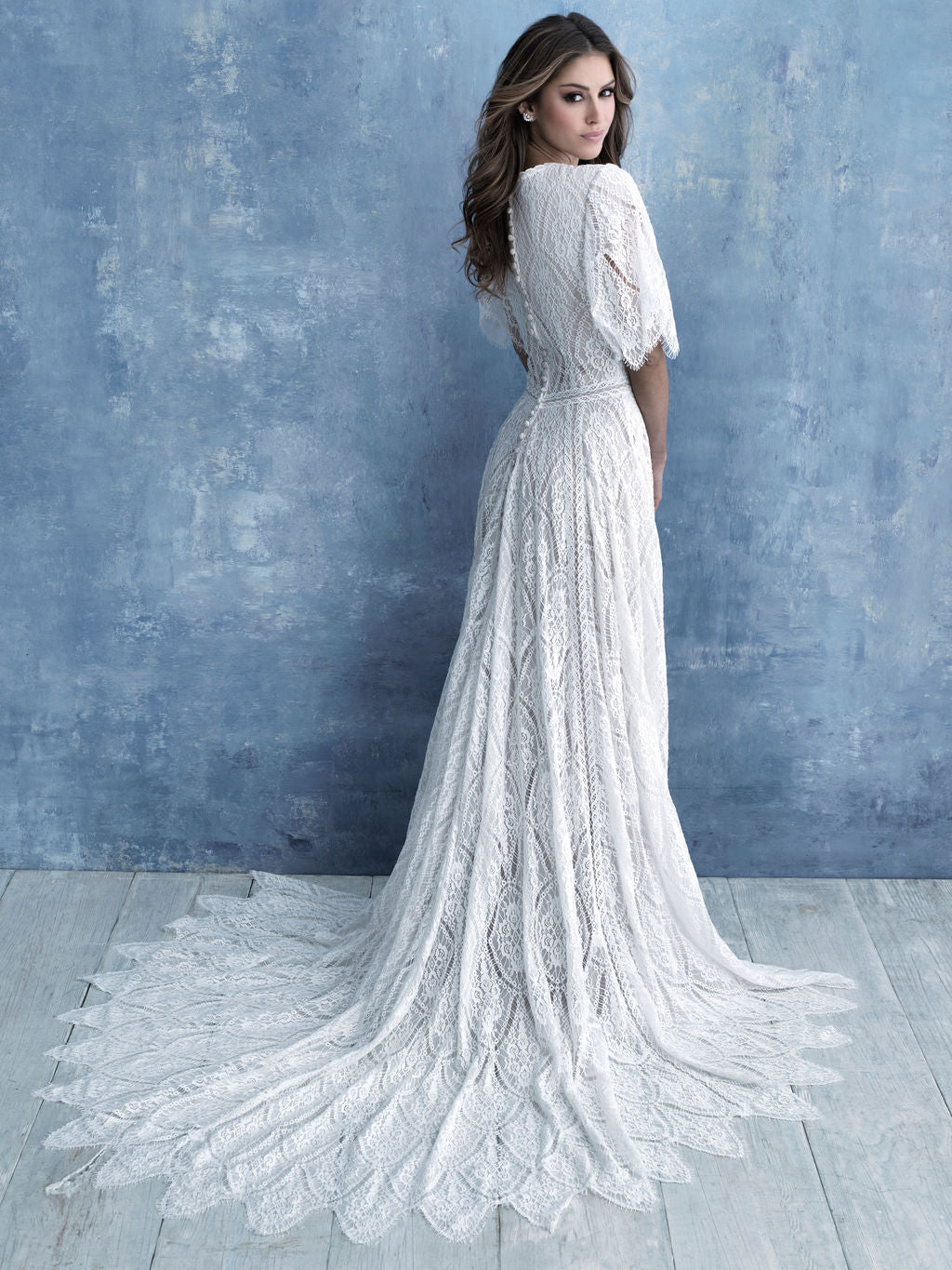 Allure M634 Modest Wedding Dress A Closet Full Of Dresses