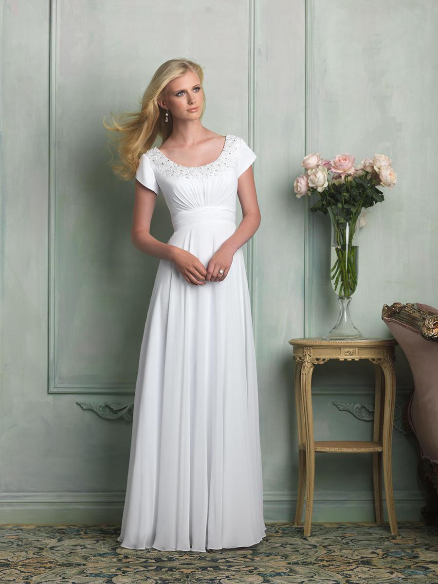 Allure M516 Modest Wedding Dress