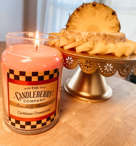 Pineapple Cheesecake Recipe | Caribbean Cheesecake Candle