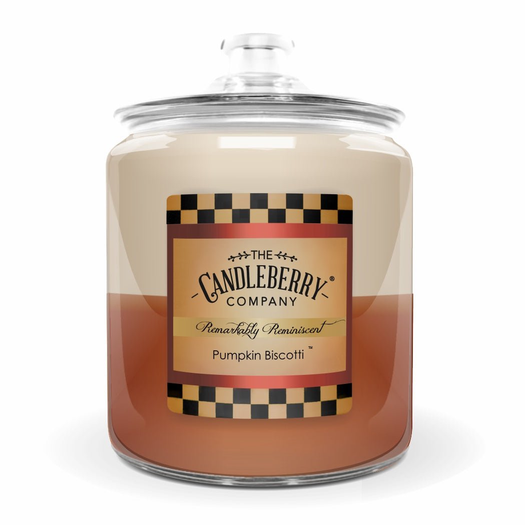 Pumpkin Biscotti™, 4 - Wick, Cookie Jar Candle - The Candleberry Candle Compan product image