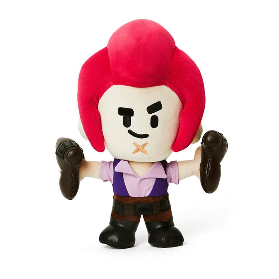 Brawl Stars Plush Buddies | Coleccionables de 7 pulgadas de alto | Muñeca  de peluche Brawl Stars | Peluche Shelly | Peluche de juguete con licencia  de