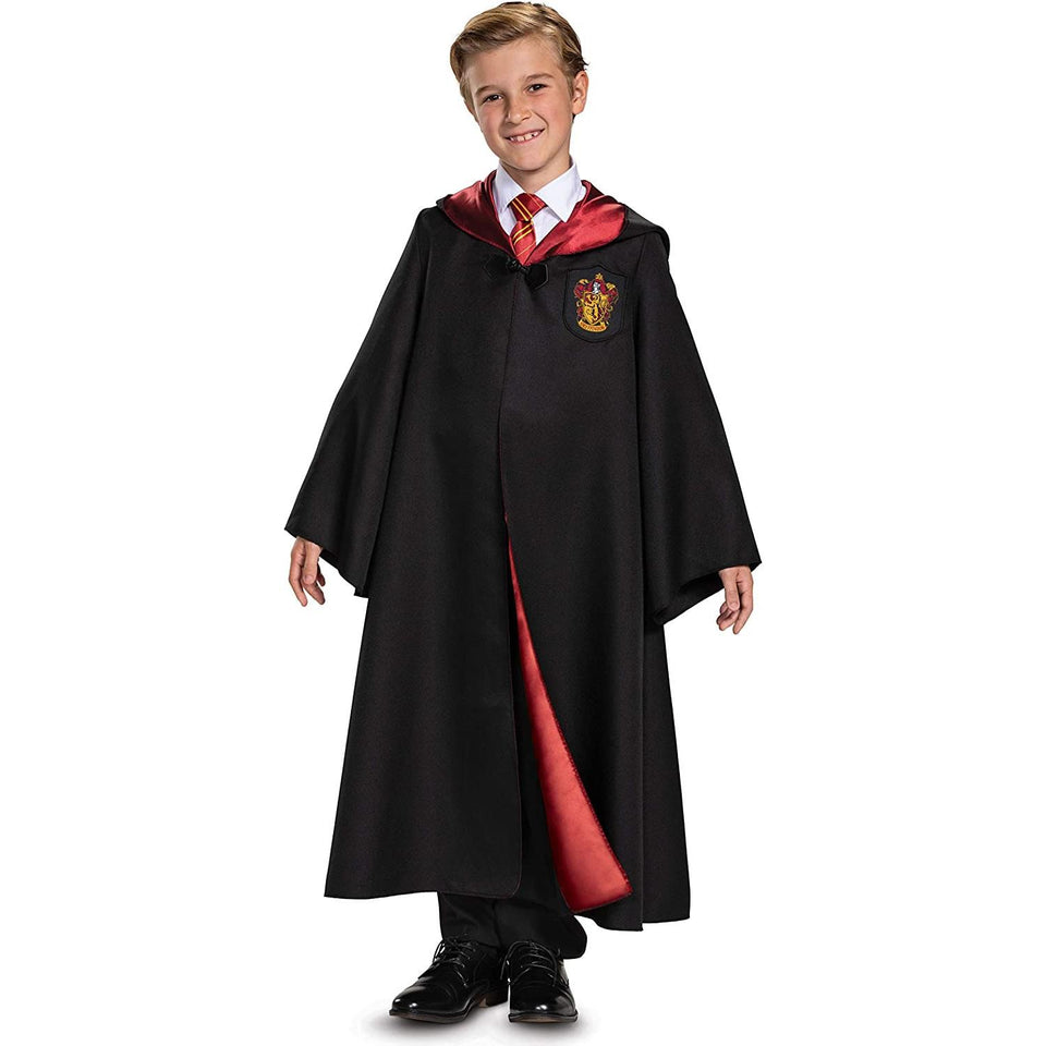 Robe de Velours Gryffondor pour Enfant, Cape Harry Potter