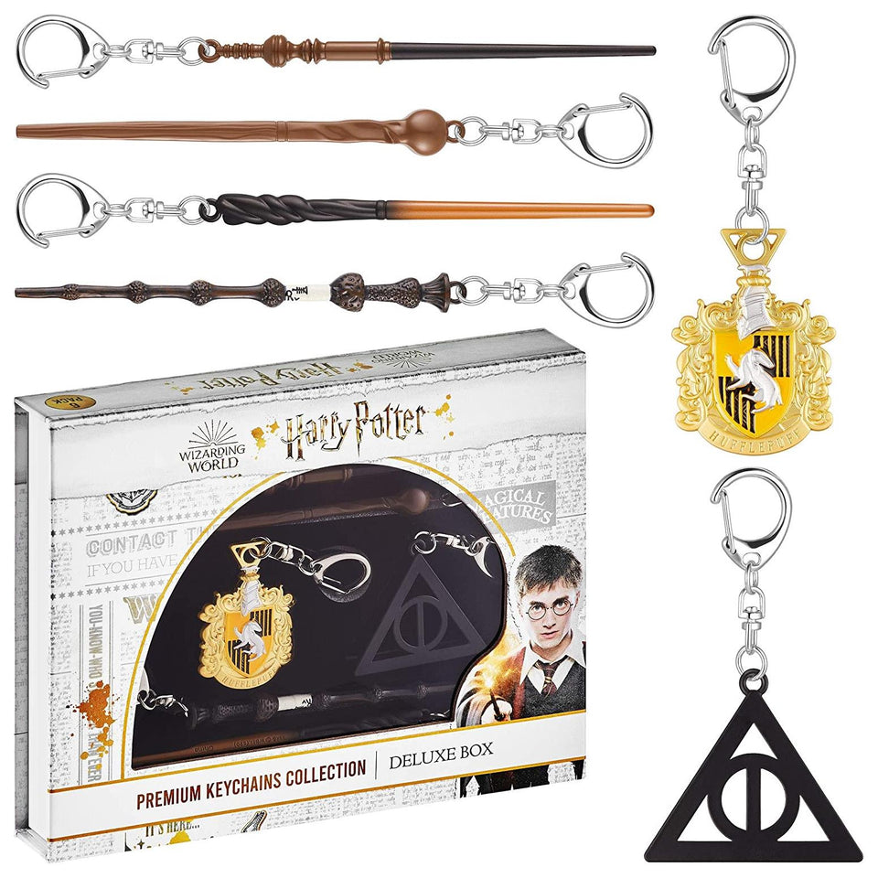  Plush Harry Potter Keychains Set – 3 Washable