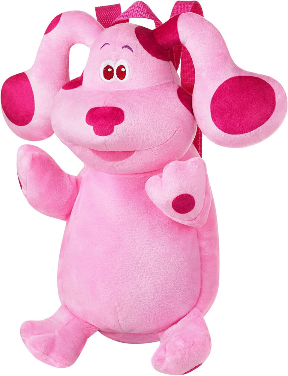 Blue's Clues Magenta Plush Dog Backpack Animated Charactor Nickelodeon Kids Show PMI International