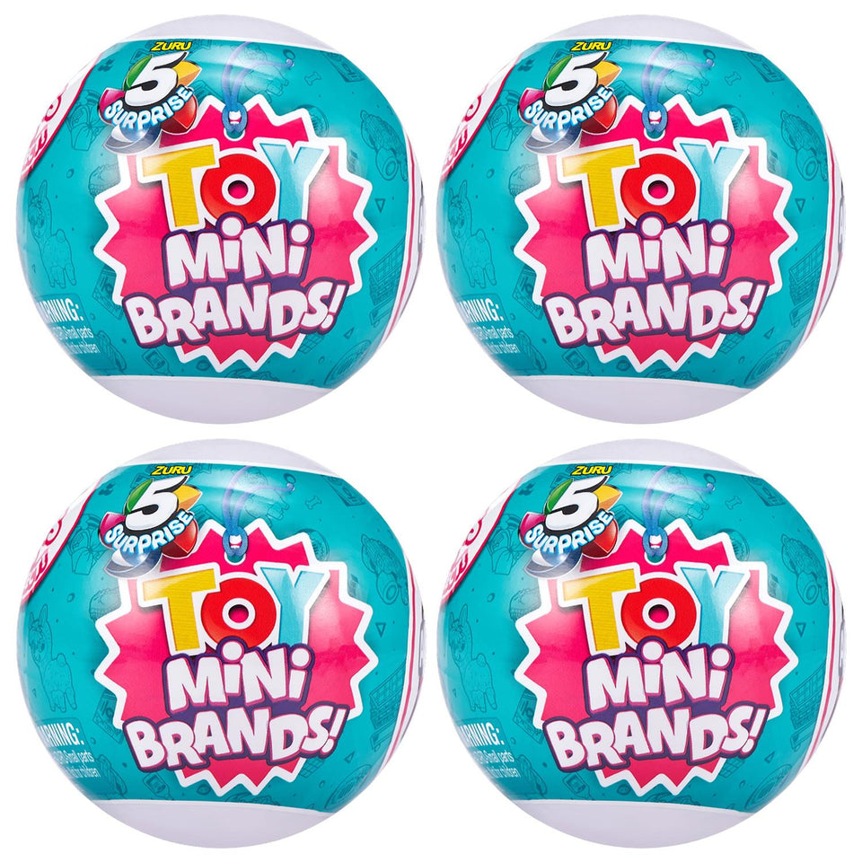 5 Surprise Mini Brands Series 2-5 Ball Bundle