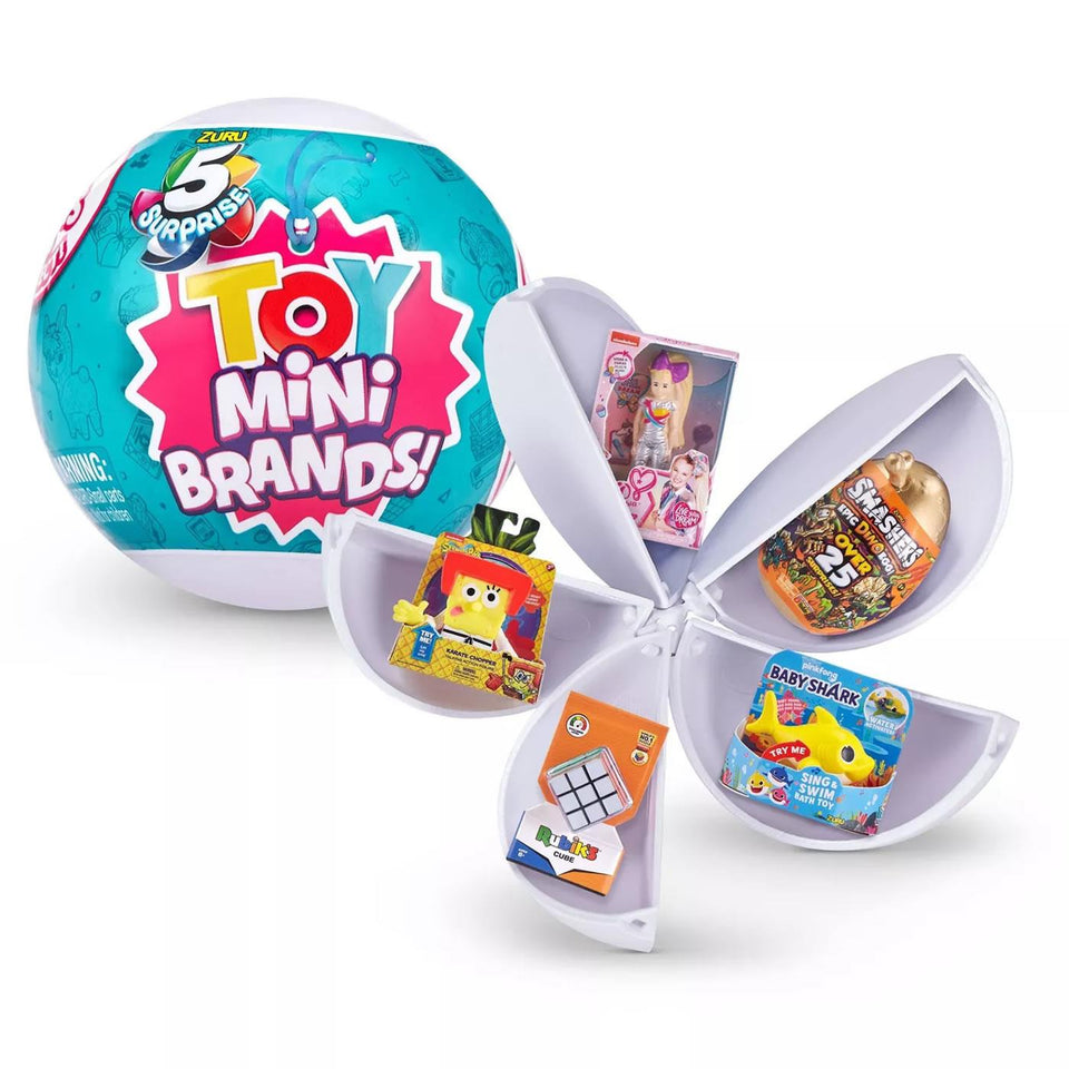 5 Surprise Toy Mini Brands Series 3 Capsule 3 Pack by Zuru