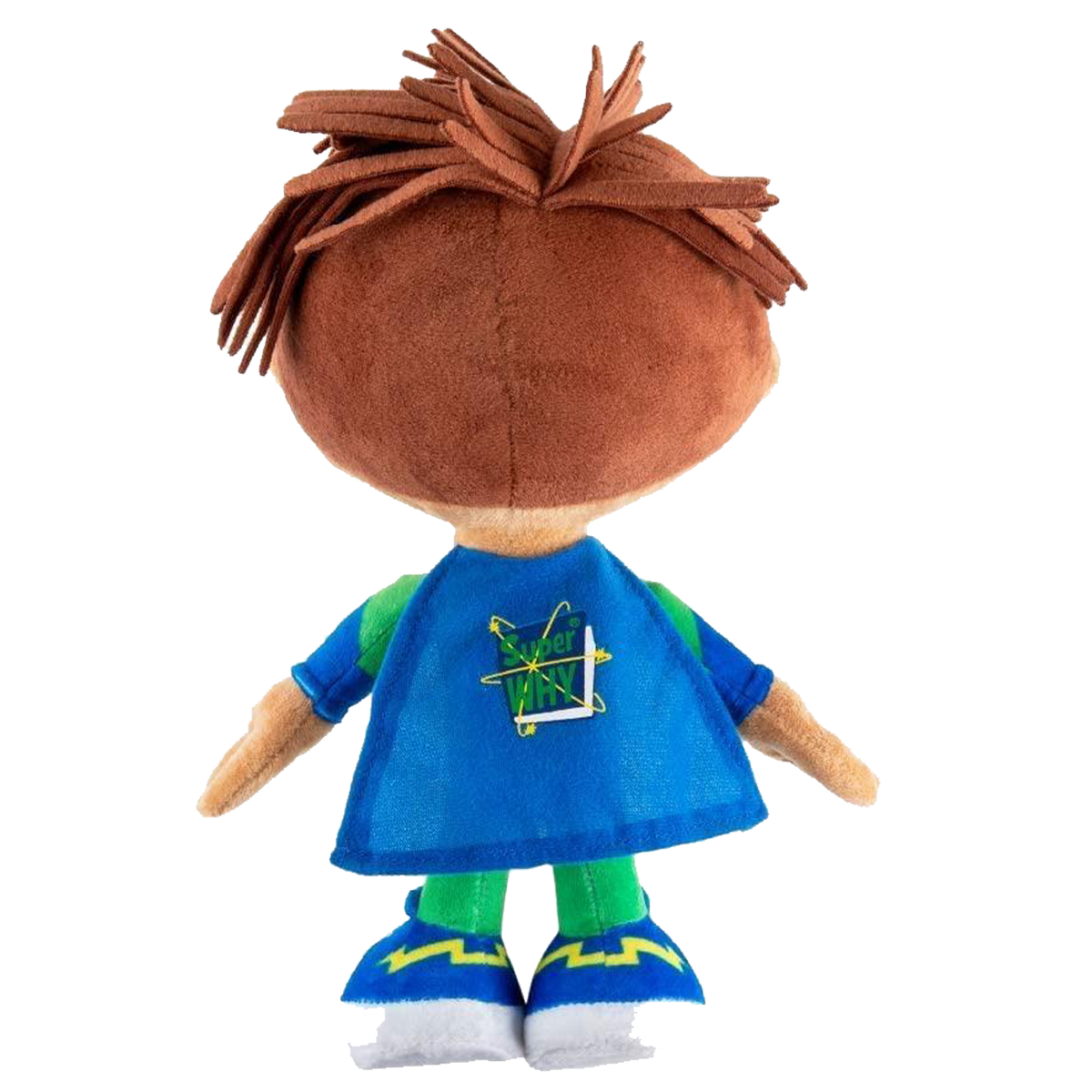 Super Why! Plush Whyatt Beanstall Doll Wyatt Green Willy Super Readers Licensed