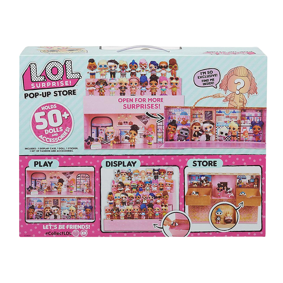 lol doll travel case