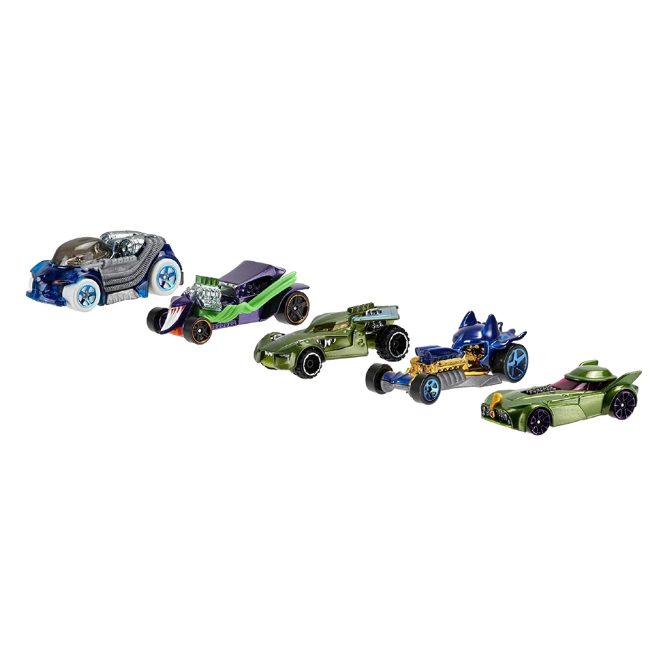 Hot Wheels DC Comics Batman & Rogues Gallery 5-Pack Car | Archies Toys –  Archies Toys