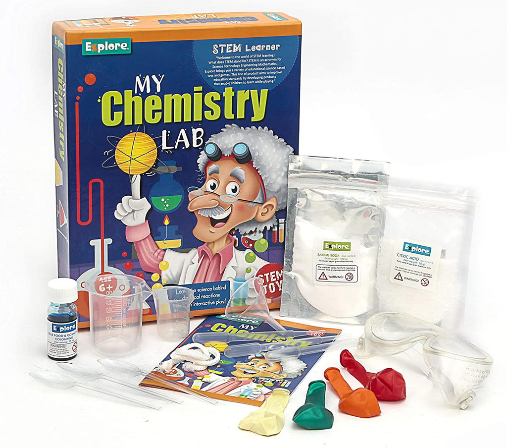 mini lab science experiment kit diy 10 in 1