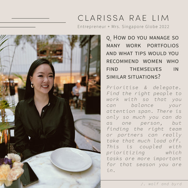 Spotlight Interview with Clarissa Rae Lim