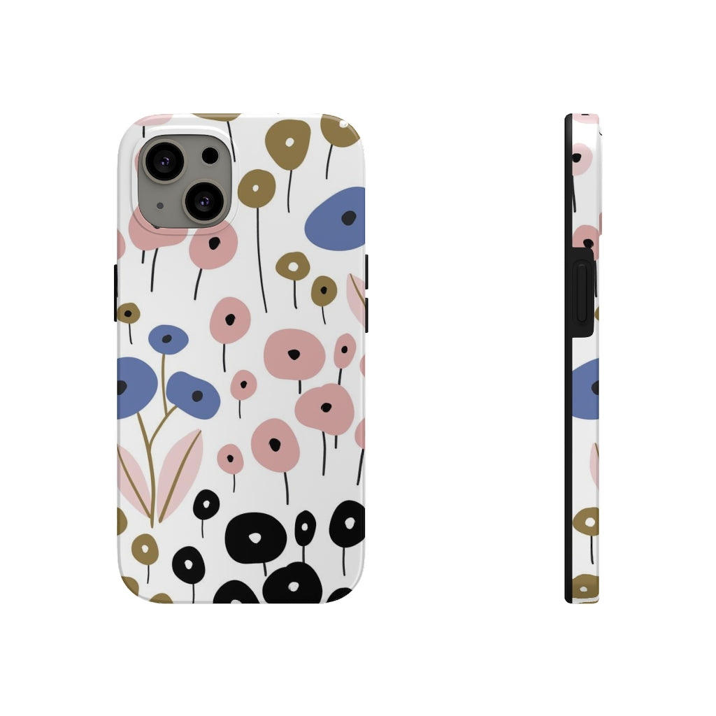 Poppy wildflower Tough Phone Cases, Case-Mate