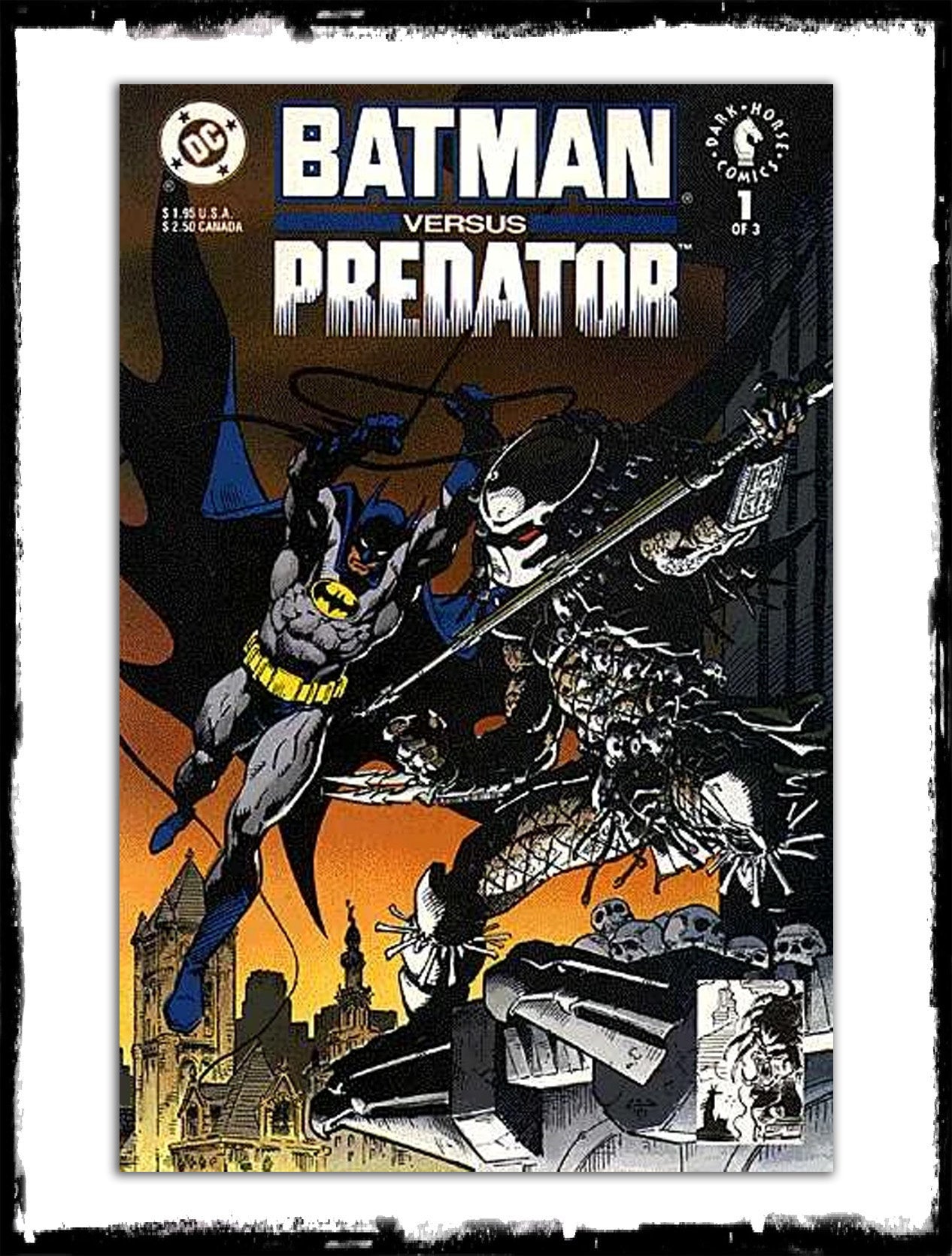 BATMAN VS PREDATOR - #1 - 3 COMPLETE SET (1992 - NM) – TURBO COMICS
