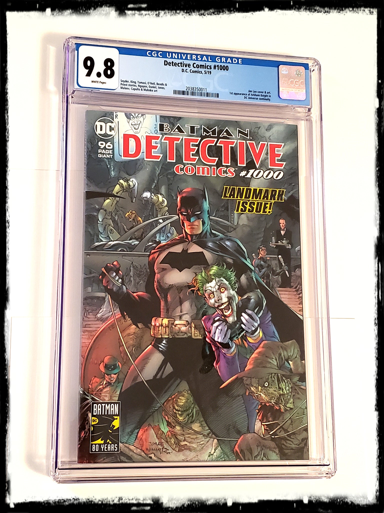 DETECTIVE COMICS #1000 JIM LEE COVER (GRADED CGC ) – TURBO COMICS