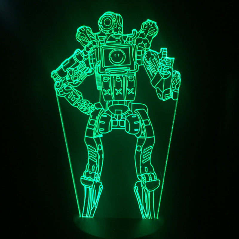 Apex Legends Pathfinder Led Lamp With 7 Switchable Colors Battle Royale King