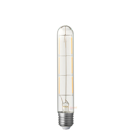  AGIPS Wide Voltage Lights 5Pcs Dimmable T25 Tubular LED  Filament Bulb 2W Retro Chandelier Pendant Lamp E12 E14 Base 110V 220VAC  Warm White 2700K Bulb Household Bulbs (Size : 2W E14