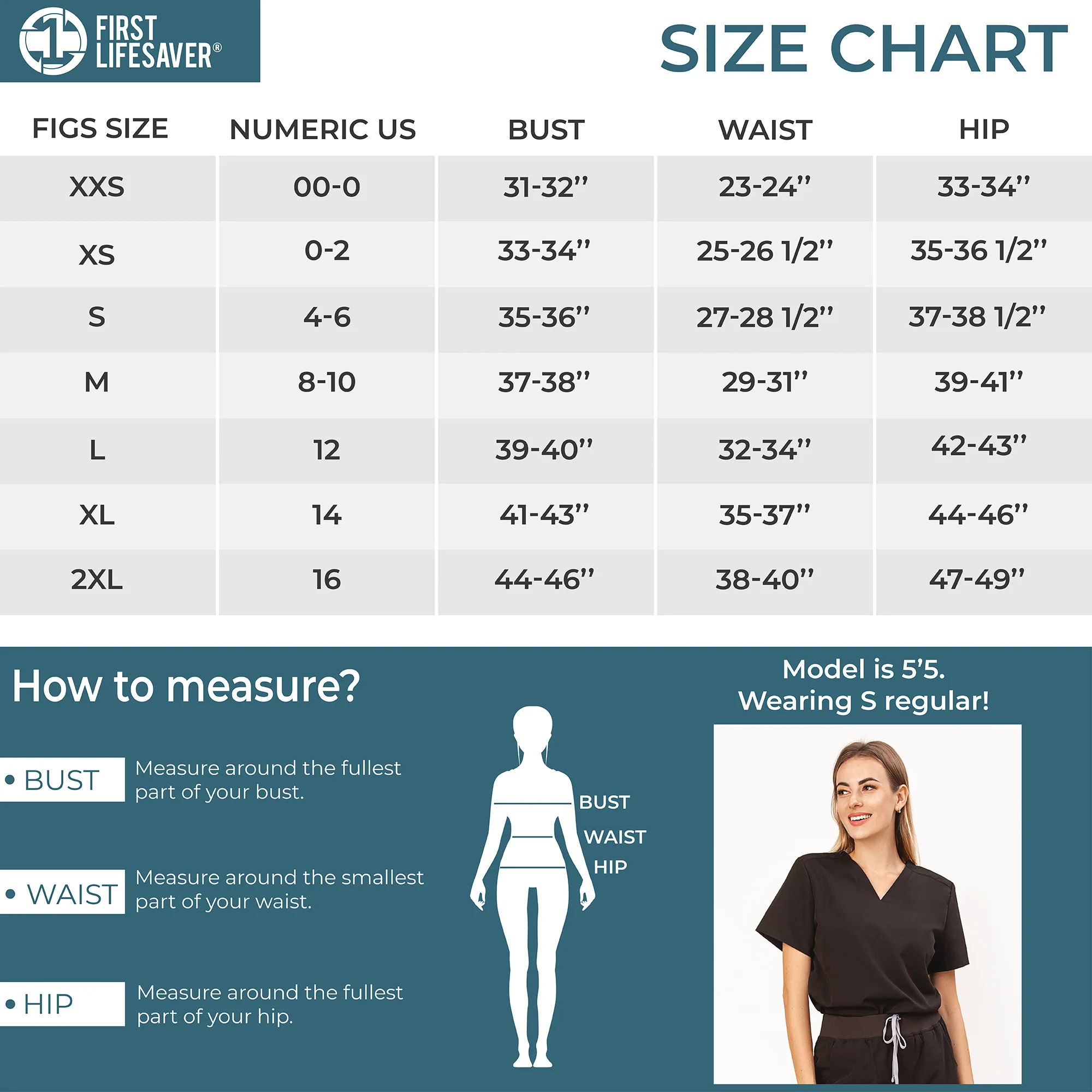 Shirt Size Chart