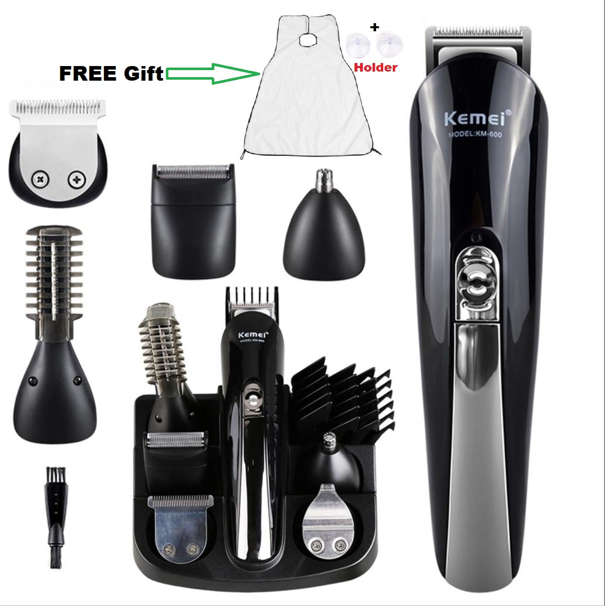 11 In 1 Multifunction Hair Clipper Professional Hair Trimmer