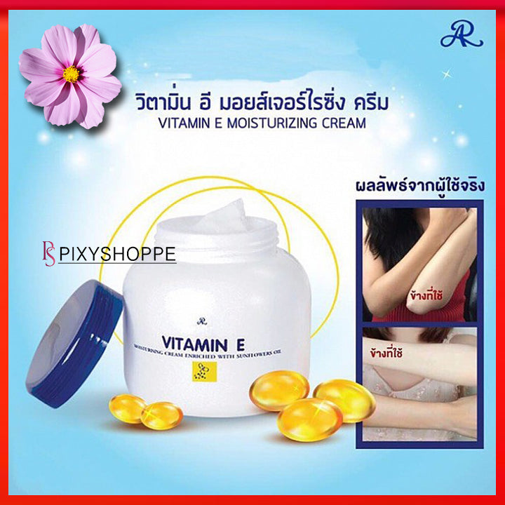 Email aanvaardbaar Thespian 100% Authentic from Thailand AR Vitamin E Cream Moisturising Enriched –  pixyshoppe