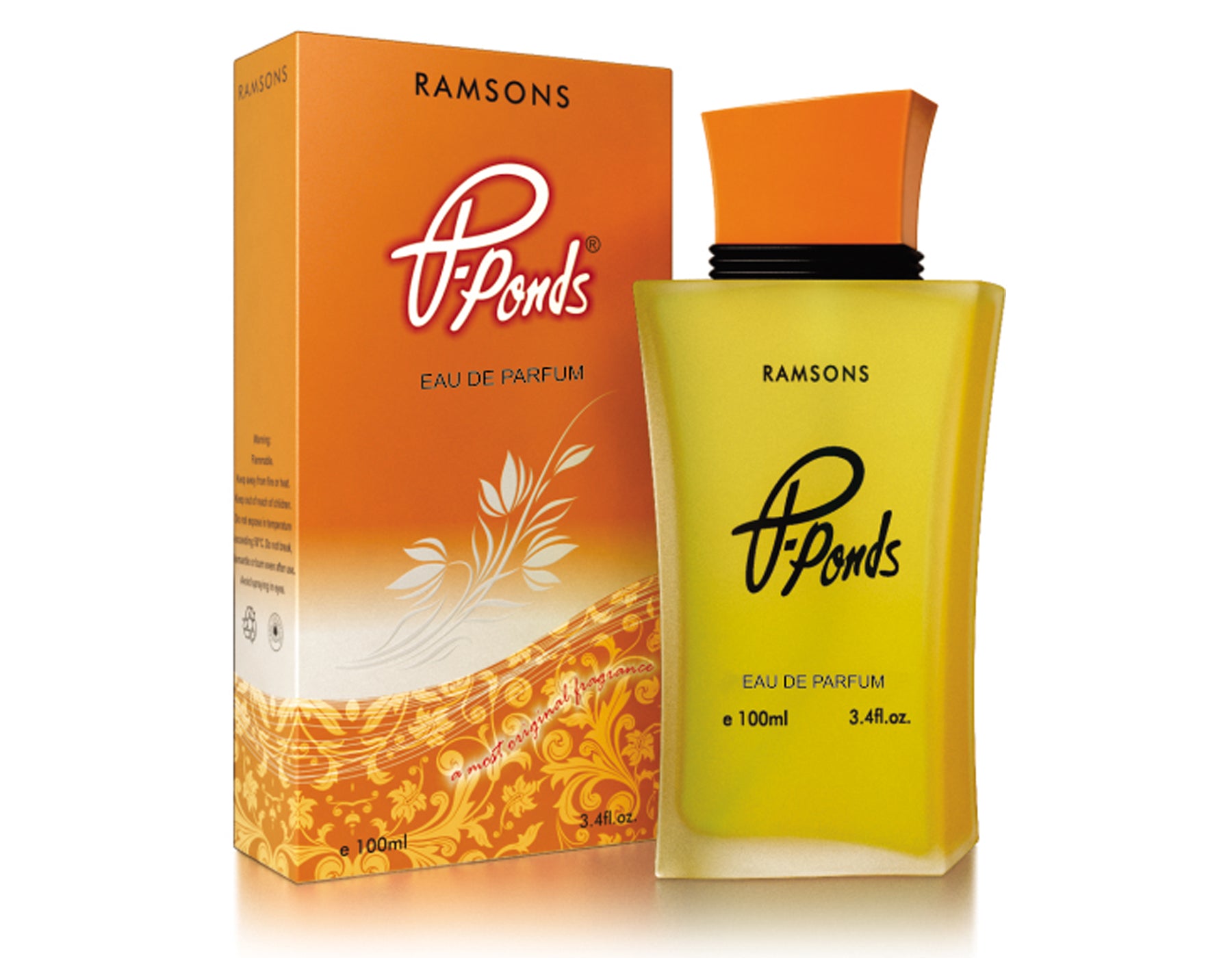 P Ponds Eau De Parfum 100 Ml Ramsons Perfumes