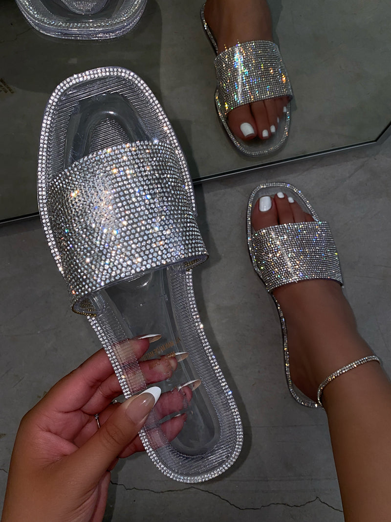 Irene Sandal - Clear – shopofficialbee