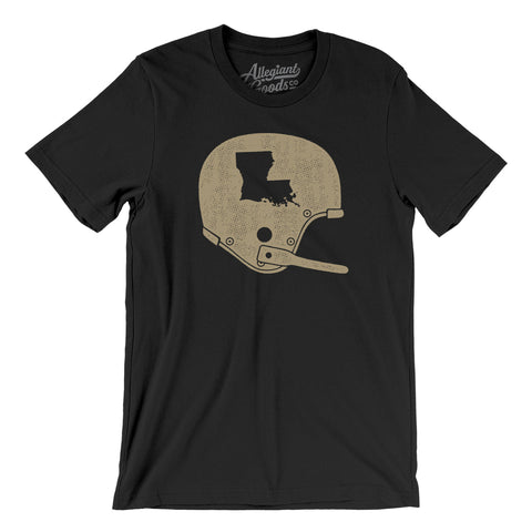 Louisiana Vintage Football Helmet T-Shirt