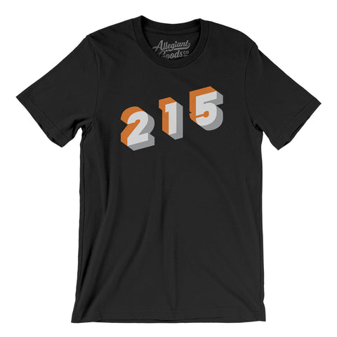 Philadelphia 215 Area Code T-Shirt