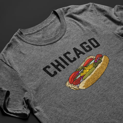 Chicago Style Hot Dog T-Shirt