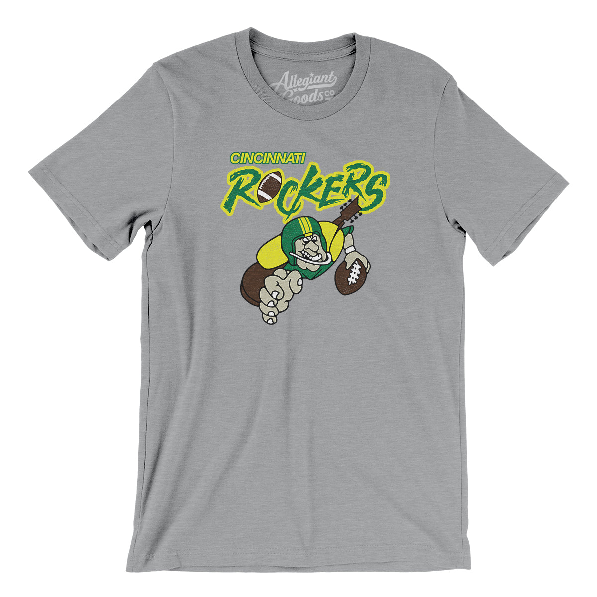 Cincinnati Rockers Arena Football Men/Unisex T-Shirt - Allegiant Goods Co.
