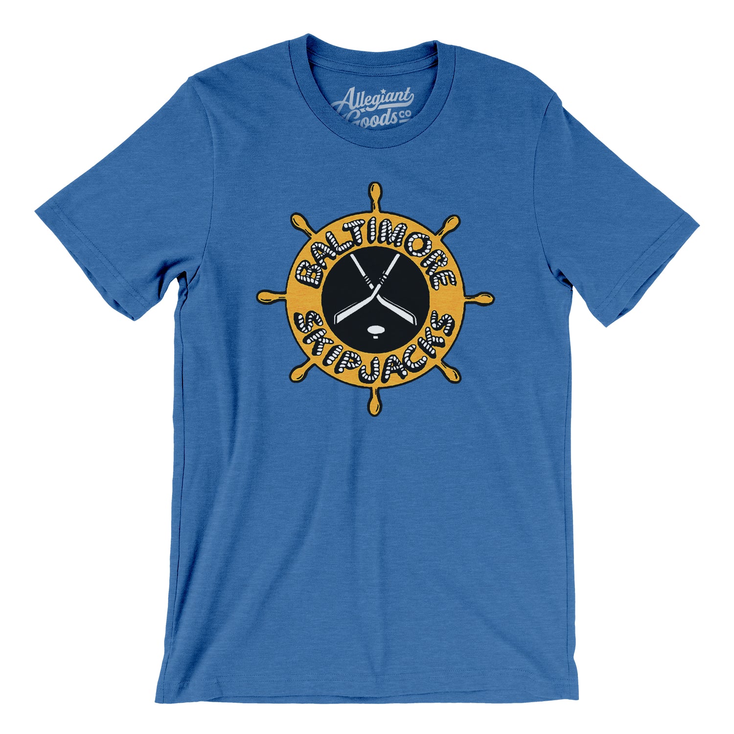 Baltimore Skipjacks Hockey Men/Unisex T-Shirt - Allegiant Goods Co.