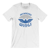 San Antonio Wings Football Men/Unisex T-Shirt-White-Allegiant Goods Co. Vintage Sports Apparel