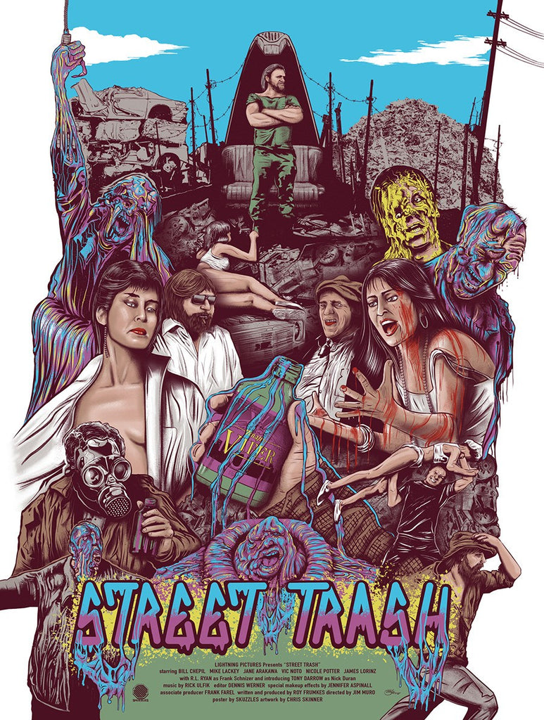 Street Trash Limited Edition Movie Poster Regular – Skuzzles